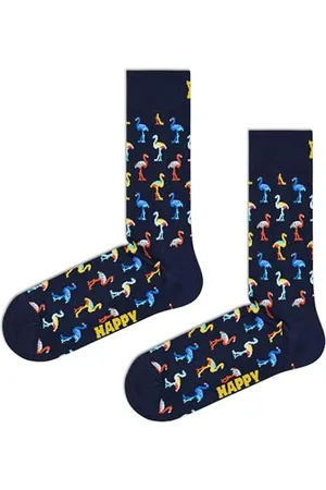 Happy Socks Herren Flamingo Socken, , 7/10 (Herstellergröße: 41-46)