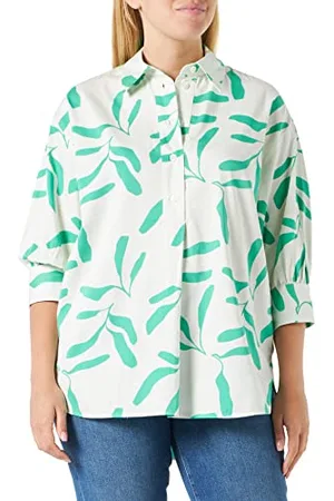 Seidensticker Damen Regular Fit Dreiviertelarm Bluse, , 38