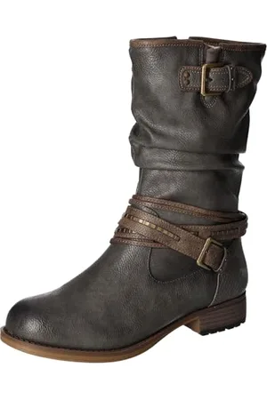 Mustang Unisex Stiefel, Graphit, 38 EU