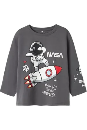 NAME IT Boy Oberteil mit Langen Ärmeln Regular Fit