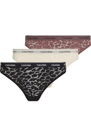 Calvin Klein 3 Pack Brazilian (Low-Rise) Brazilian-Slips Damen, , XXL