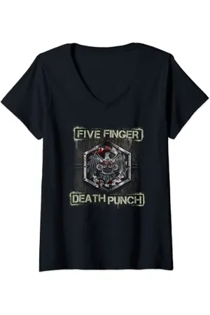 Five Finger Death Punch 5FDP - Deputized T-Shirt mit V-Ausschnitt