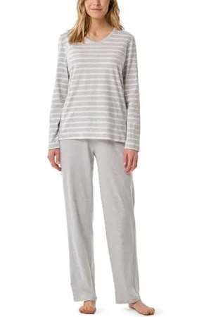 Schiesser Damen Casual Essentials Pyjamaset, , 48 EU