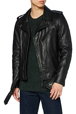 Schott NYC Herren Lc1140blk Lederjacke, , X-Large