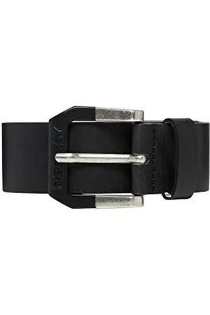 Replay Herren Gürtel aus Leder, (Schwarz), 95