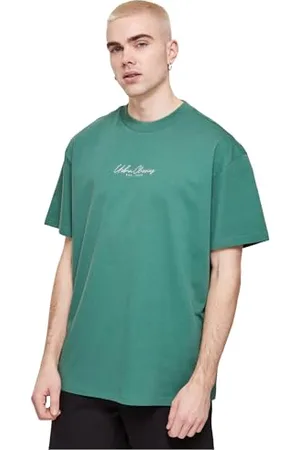 Urban classics Herren TB6296-Oversized Mid Embroidery Tee T-Shirt, , M