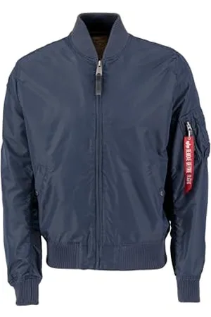 Alpha Industries Herren Jacke Ma-1 TT, Blau (Rep.Blue 07), Large