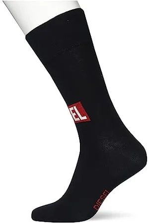 Diesel _SKM-RAY CALZINO_SOCKS_Schwarz_S