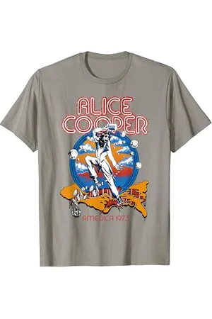 Alice Cooper – America 73 Slate T-Shirt