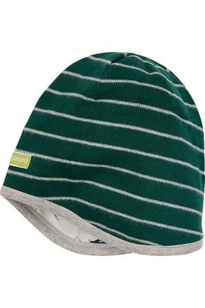 loud + proud Unisex Kinder Wendemütze Ringel, GOTS Zertifiziert Beanie-Mütze, , 53-54 EU