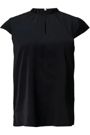 Comma, Satinbluse Kurzarm