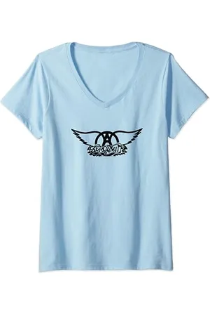 Aerosmith Original T-Shirt mit V-Ausschnitt