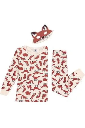Petit Bateau A0B7K Langarm-Pyjama Und Maske Jungen 6 Jahre
