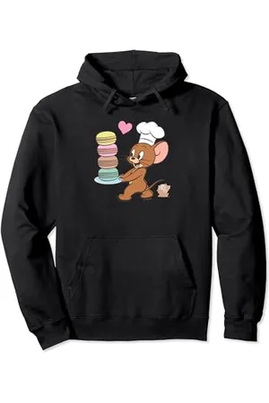 Tom And Jerry Macaron Love Pullover Hoodie