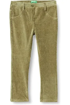 Benetton Mädchen Pantalone 4DZB57MI0 Hose, , 74