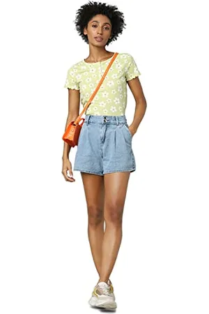 ONLY Damen ONLDEBBIE Life HW DNM Chino BJ Shorts, , XS