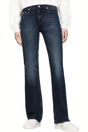 Tommy Hilfiger Damen Jeans Hose Maddie Bootcut Fit, Blau ( Dark), 29W/28L