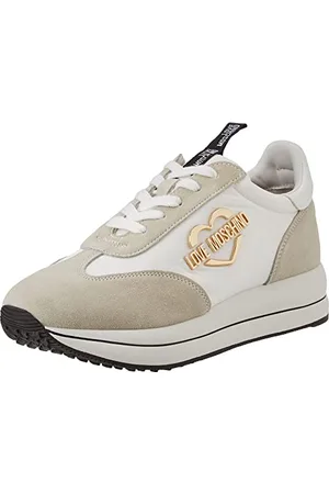 Moschino Damen Sneakerd.run40 Nylon+Kruste+Lack Sneaker, , 35 EU