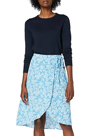 Pieces® Damen PCMAEVE HW WRAP MIDI Skirt Rock, , M