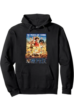Onepiece Pirates are Coming Poster Pullover Hoodie