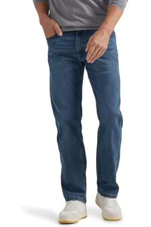 Wrangler Herren Regular Fit Comfort Flex Waist Jeans, Blau-Blue Ocean, 38W / 36L
