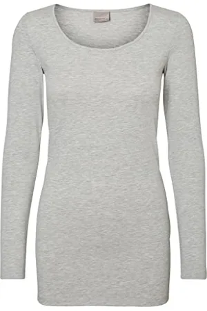 VERO MODA Damen Vmmaxi My Soft Long u-neck Noos