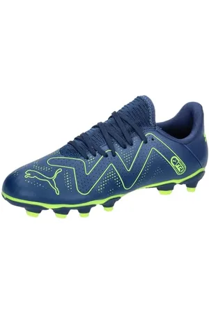 PUMA Jungen Unisex Kinder Football Boots, Persian Blue-PRO Green, 28 EU
