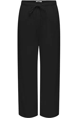 ONLY Female Hose ONLSIESTA Mittlere Taille Gerade geschnitten Hose