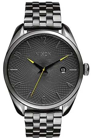 Nixon Damen Analog Quarz Uhr mit Edelstahl Armband A4182090-00
