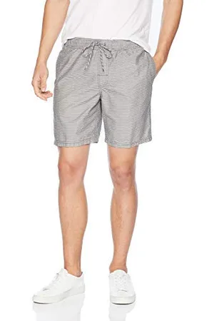 Amazon Herren Walkshorts Schrittlänge 20 cm lockere Passform mit Kordelzug (in Übergröße erhältlich), , M