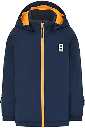 LEGO Wear Wear Unisex Wear Jungen Unisex Winterjacke Skijacke 12.000 Wassersäule Atmungsaktiv Lwjalapo 703 Regenjacke, , 92 EU