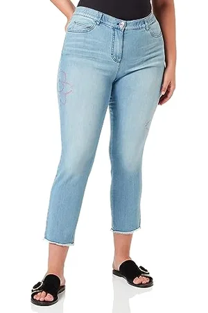 Samoon Hose Jeans verkürzt