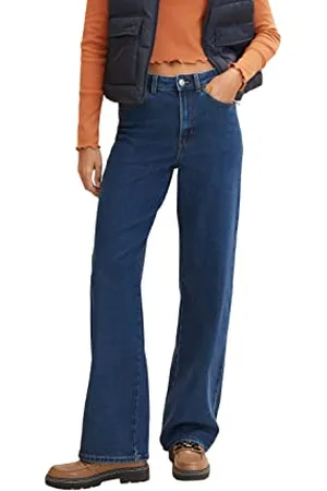 TOM TAILOR Damen Jeans mit Schlag 1032726, , XL