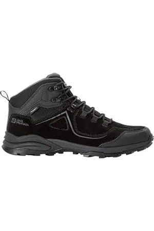 Jack Wolfskin Herren Sunset Hike Texapore MID M Wanderschuh, Black, 44.5 EU