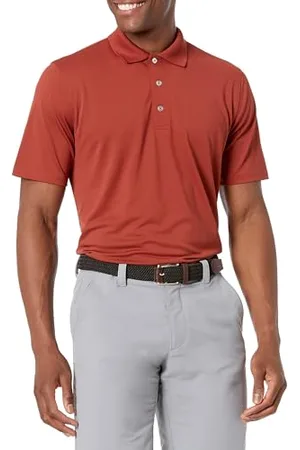 Amazon Herren Golf-Polo-Shirt, Schnell Trocknend, Normale Passform - Auslauffarben, , XS