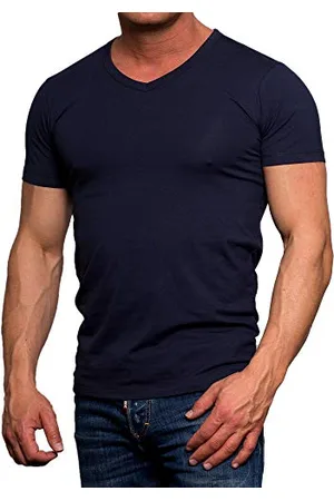 JACK & JONES Male T-Shirt Basic V-Neck , S