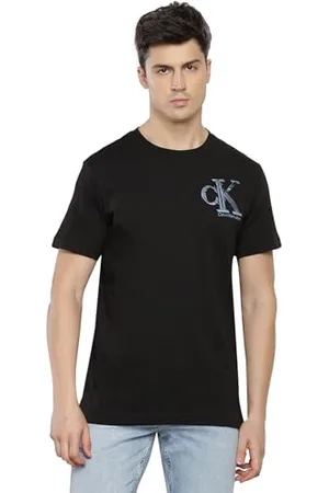 Calvin Klein Herren Monogram Tee J30j325498 Meta-Monogramm-T-Shirt, , M