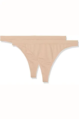 Dim 2x String Les Pockets Eco Mikrofaser Tanga Damen, , L-XL