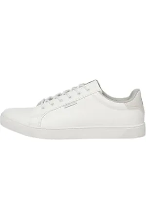 JACK & JONES Herren JFWTRENT PU 19 NOOS Sneaker, Weiß, 45 EU
