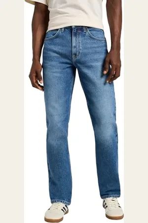 Lee Mens Brooklyn Straight Jeans, , 32/34