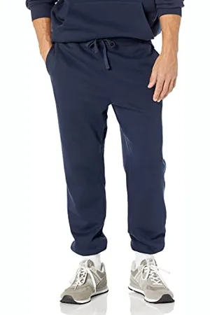 Amazon Herren Unten geschlossene Jogginghose mit lockerer Passform (erhältlich in Big & Tall), , S