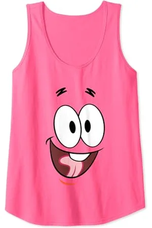 Spongebob Patrick Star Big Happy Face Tank Top