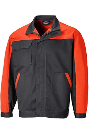 Dickies ED24/7JK Alltagsjacke, Grau/Orange, Größe S