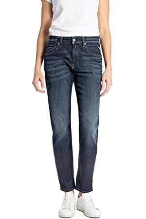 Replay Damen Jeans Marty Boyfit Bio, (Blau), 27W / 32L