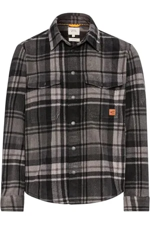 Camel Active Herren Overshirt im Karomuster Menswear-M