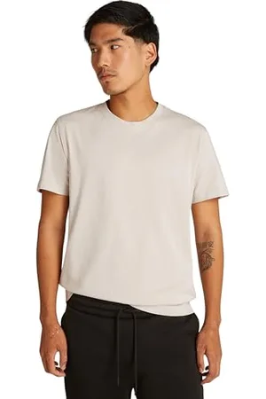 Calvin Klein Herren Logo Tape Tee S/S T-Shirt, , XXL