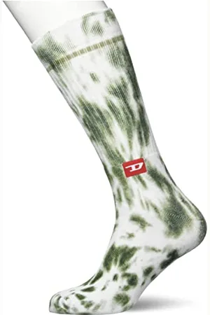 Diesel _SKM-RAY CALZINO_SOCKS_Grün_S Tall