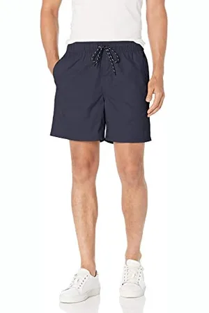 Amazon Herren Shorts mit Kordelzug und 15 cm Innenbeinlänge, , XXL