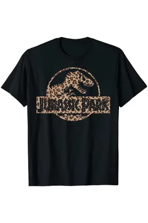 Jurassic Park Cheetah Logo Fill T-Shirt