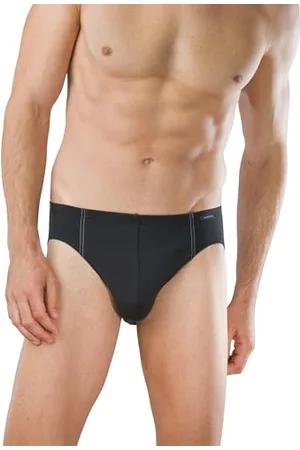 Schiesser Herren 3 Pack Mit Weichem Bund - Essentials Slip, , 8 EU